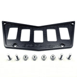50 Caliber Racing 5 Switch Dash Panel Black - RZR 570, 800, XP 900