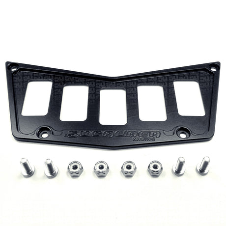 50 Caliber Racing 5 Switch Dash Panel Black - RZR 570, 800, XP 900