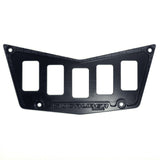 50 Caliber Racing 5 Switch Dash Panel Black - RZR 570, 800, XP 900
