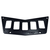 50 Caliber Racing 5 Switch Dash Panel Black - RZR 570, 800, XP 900