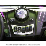 50 Caliber Racing 5 Switch Dash Panel Black - RZR 570, 800, XP 900