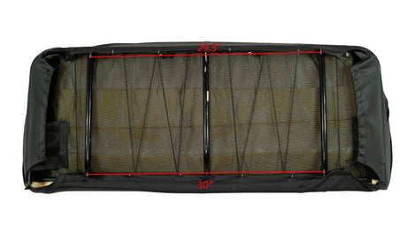 Photo of 52" Universal Bench Seat by UTV Mountain Accessories - Premium Bench Seat for UTVs / Side by Sides