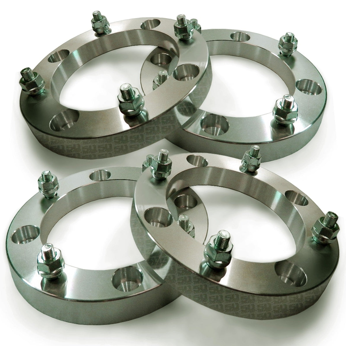 50 Caliber Racing 4x156 Wheel Spacer 3/8"-24 Studs 1"
