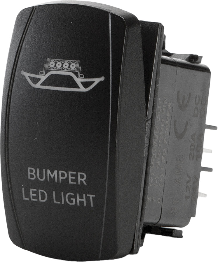 Photo of BUMPER LIGHTING SWITCH PRO SERIES BACKLIT by OPEN TRAIL - Premium Switches for UTVs / Side by Sides