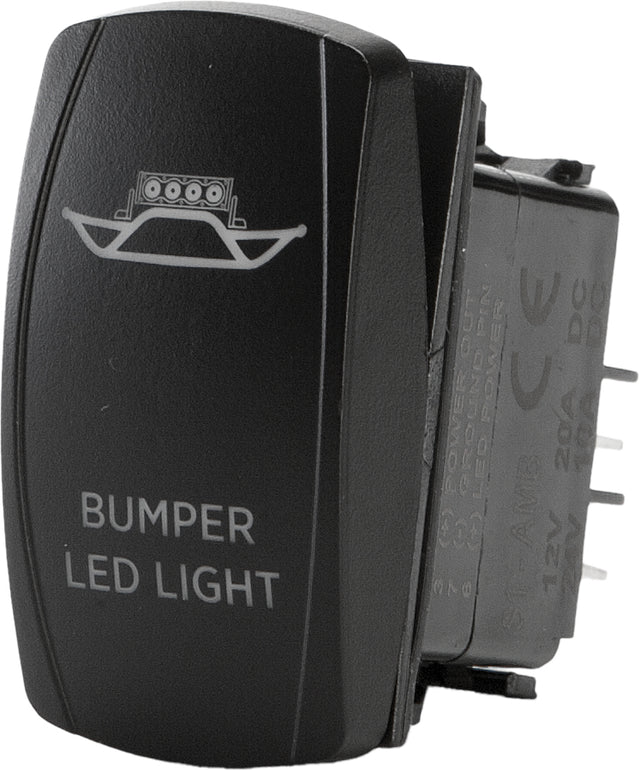 Photo of BUMPER LIGHTING SWITCH PRO SERIES BACKLIT by OPEN TRAIL - Premium Switches for UTVs / Side by Sides
