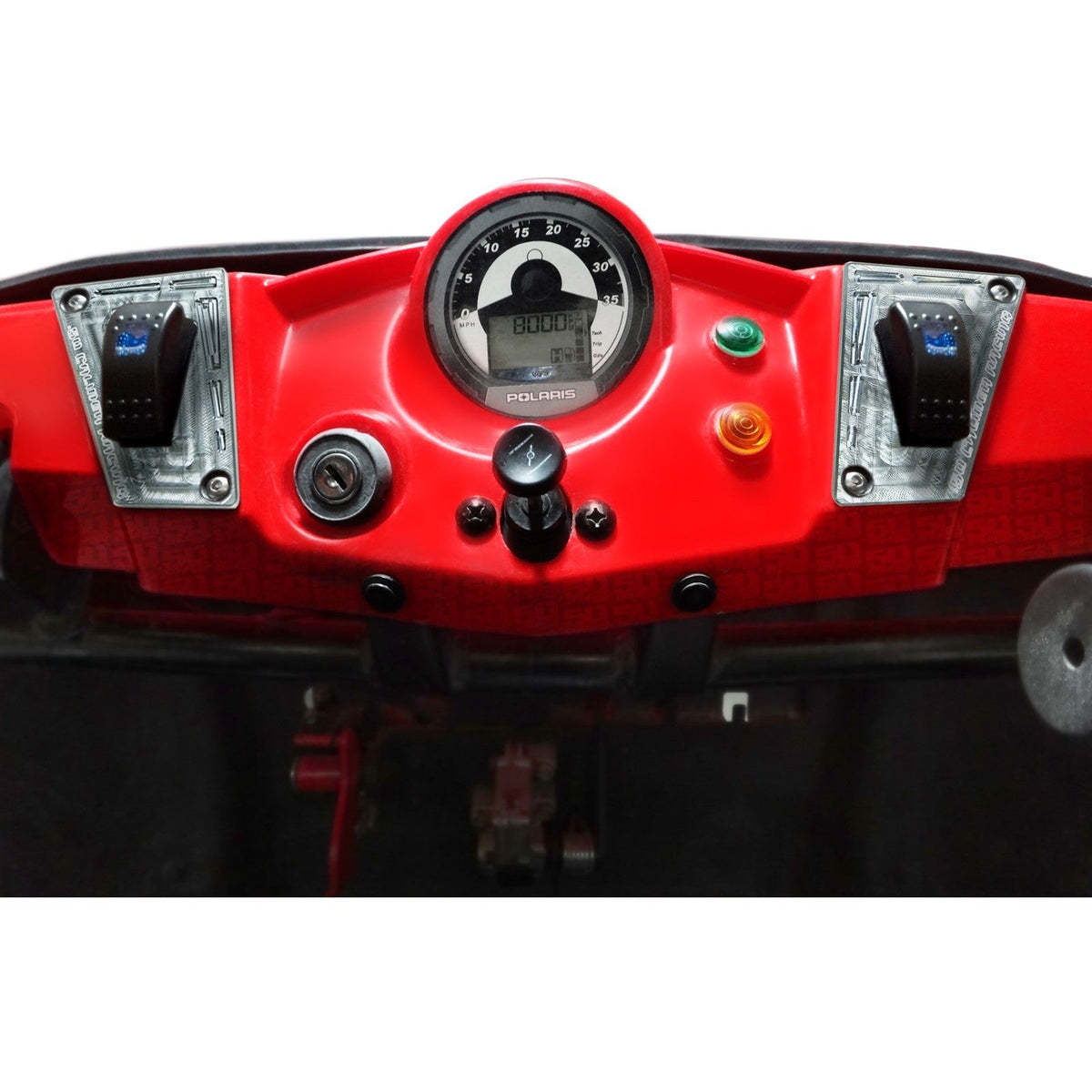 50 Caliber Racing Polaris RZR 170 2-Switch Dash Panel Kit