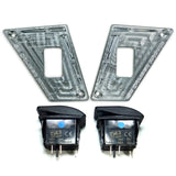 50 Caliber Racing Polaris RZR 170 2-Switch Dash Panel Kit
