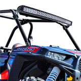 50 Caliber Racing Polaris RZR XP1000 & S900 40" Radius Light Bar Brow Mount Brackets - 1/8" Steel + Lifetime Warranty (2