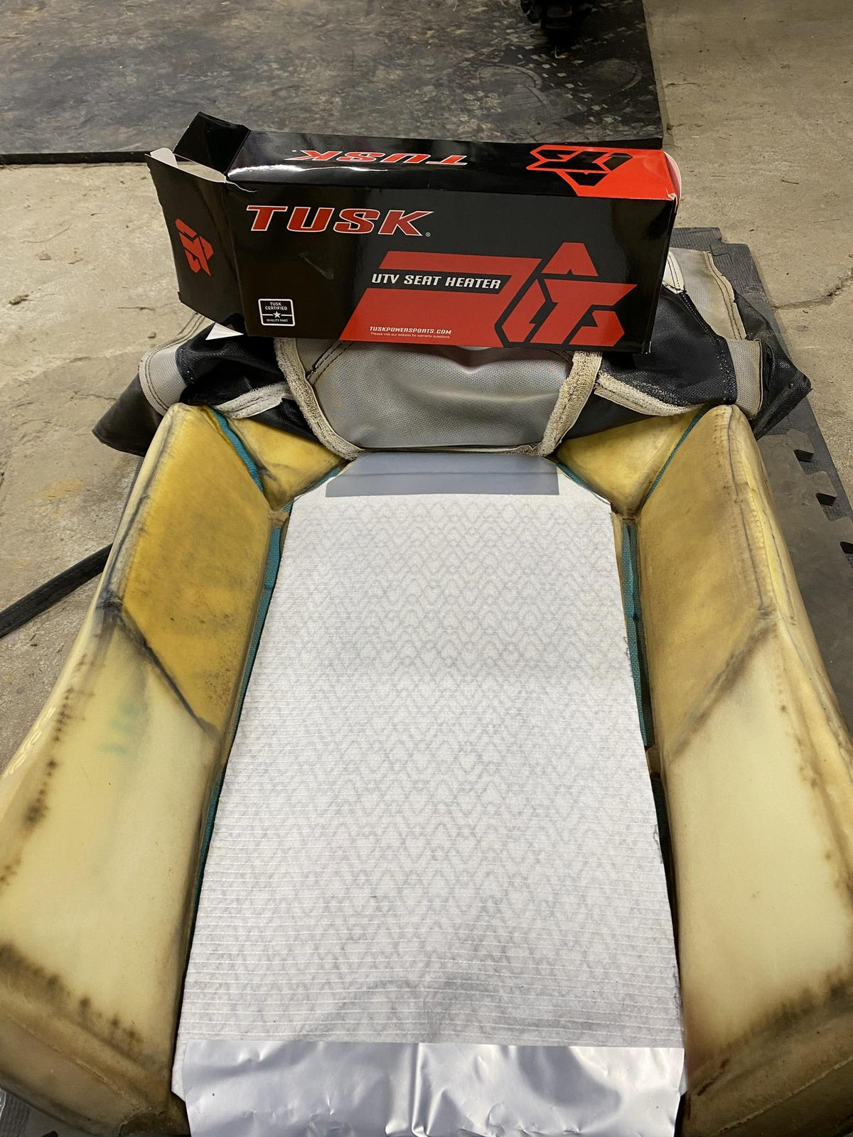 Photo of Tusk UTV Seat Heater (Single) by Tusk - Premium Seats & Seat Accessories for UTVs / Side by Sides
