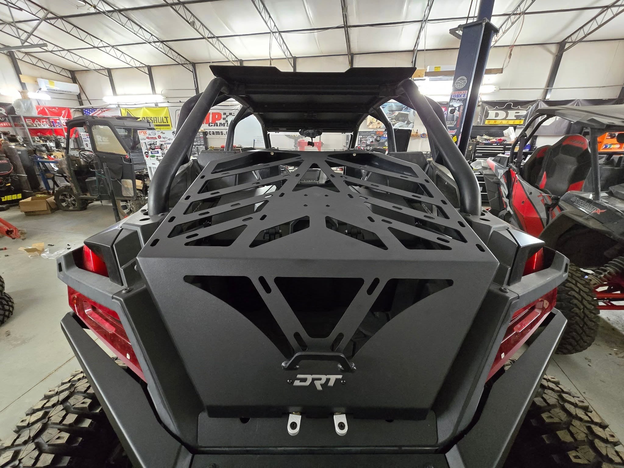 2020+ Polaris RZR Pro XP / Pro R / Turbo R Tire Carrier & Adventure Rack by DRT Motorsports