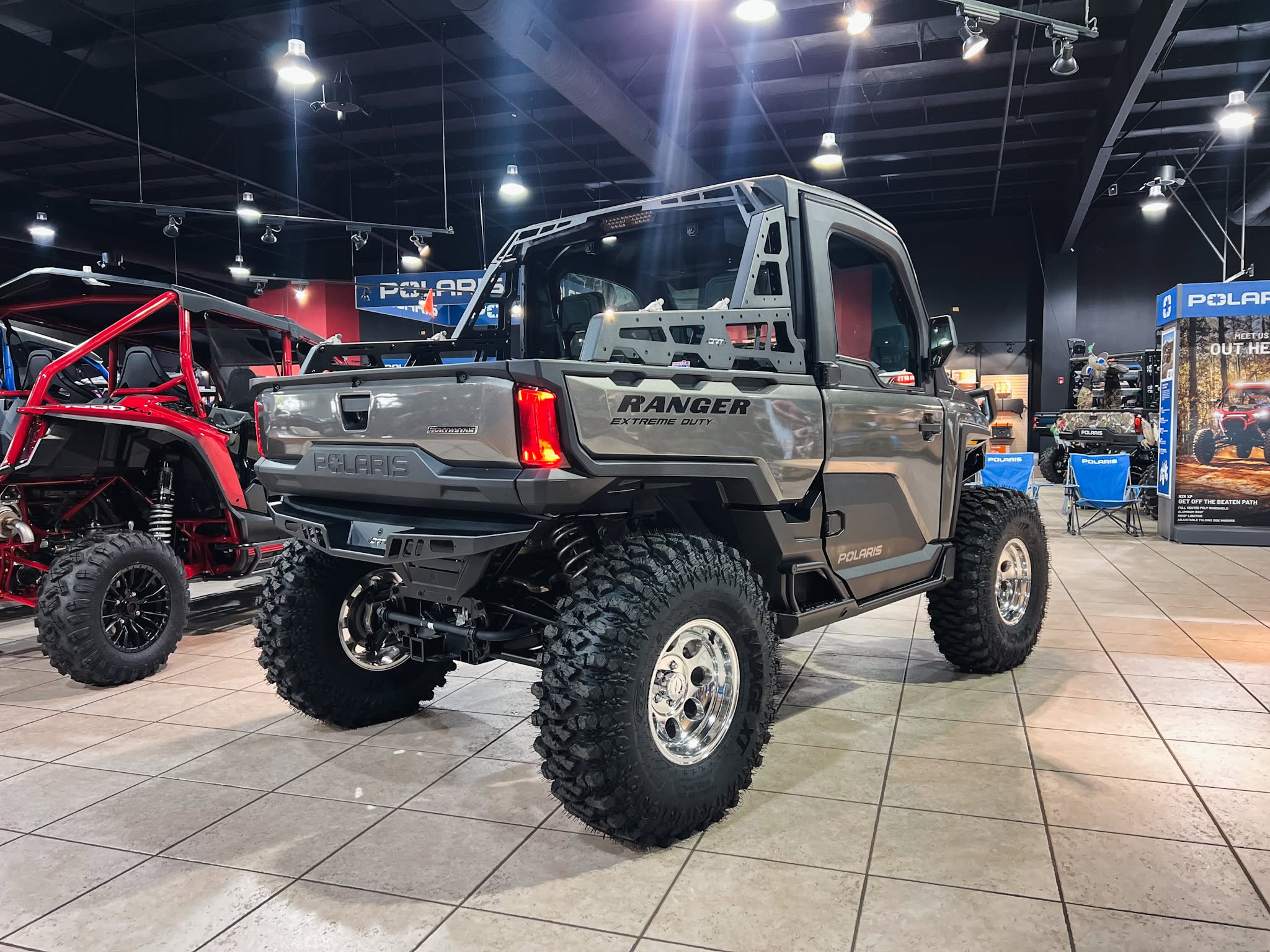 2024+ Polaris Ranger XD 1500 Rear Bumper by DRT Motorsports