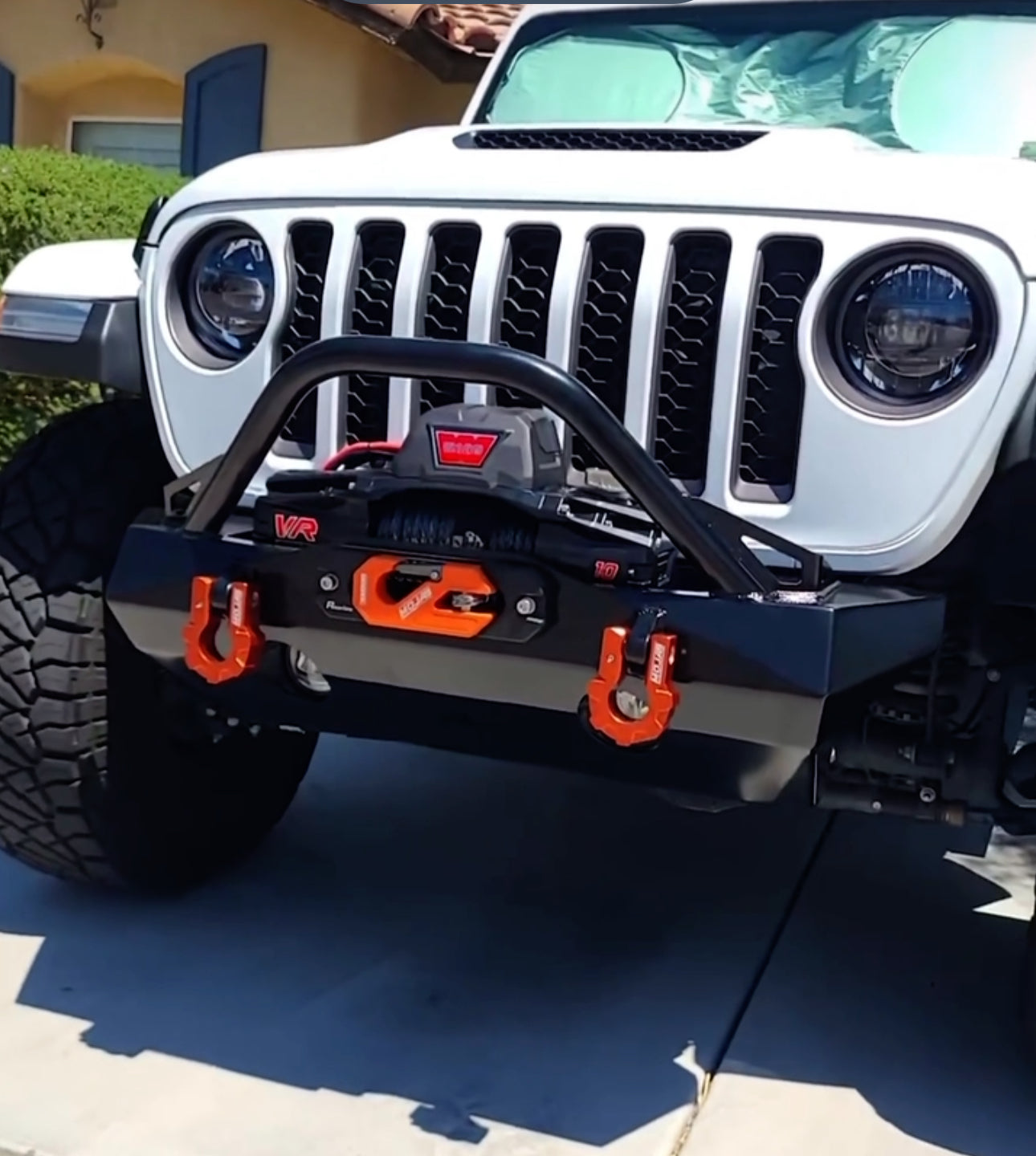 Photo of Aluminum Recessed Winch Shackle with Fairlead Kit, closed latch (LIFE TIME WARRANTY*) by MOJAB OFFROAD - Premium Winches & Winch Mounts for UTVs / Side by Sides