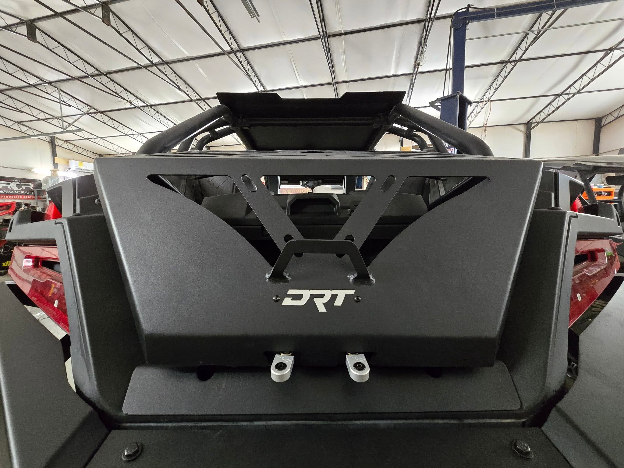 2020+ Polaris RZR Pro XP / Pro R / Turbo R Tire Carrier & Adventure Rack by DRT Motorsports