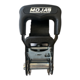 Photo of 1.6" x 15' Ratchet Tie-Down Set (Pack of 4) , Closed Hook (Lifetime Warranty) by MOJAB OFFROAD - Premium Tie Downs for UTVs / Side by Sides