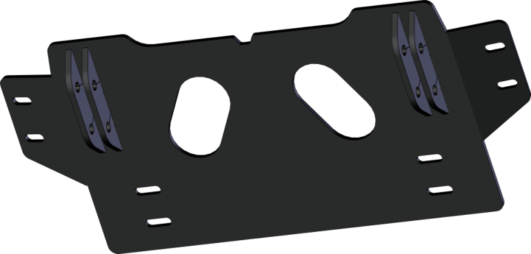 Photo of PLOW MOUNT CAN by KFI - Premium Mounts for UTVs / Side by Sides