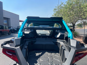 Photo of POLARIS RZR PRO R REAR WINDSHIELD FOR ROCKFORD FOSGATE SPEAKERS by DWA - Premium Windshields for UTVs / Side by Sides
