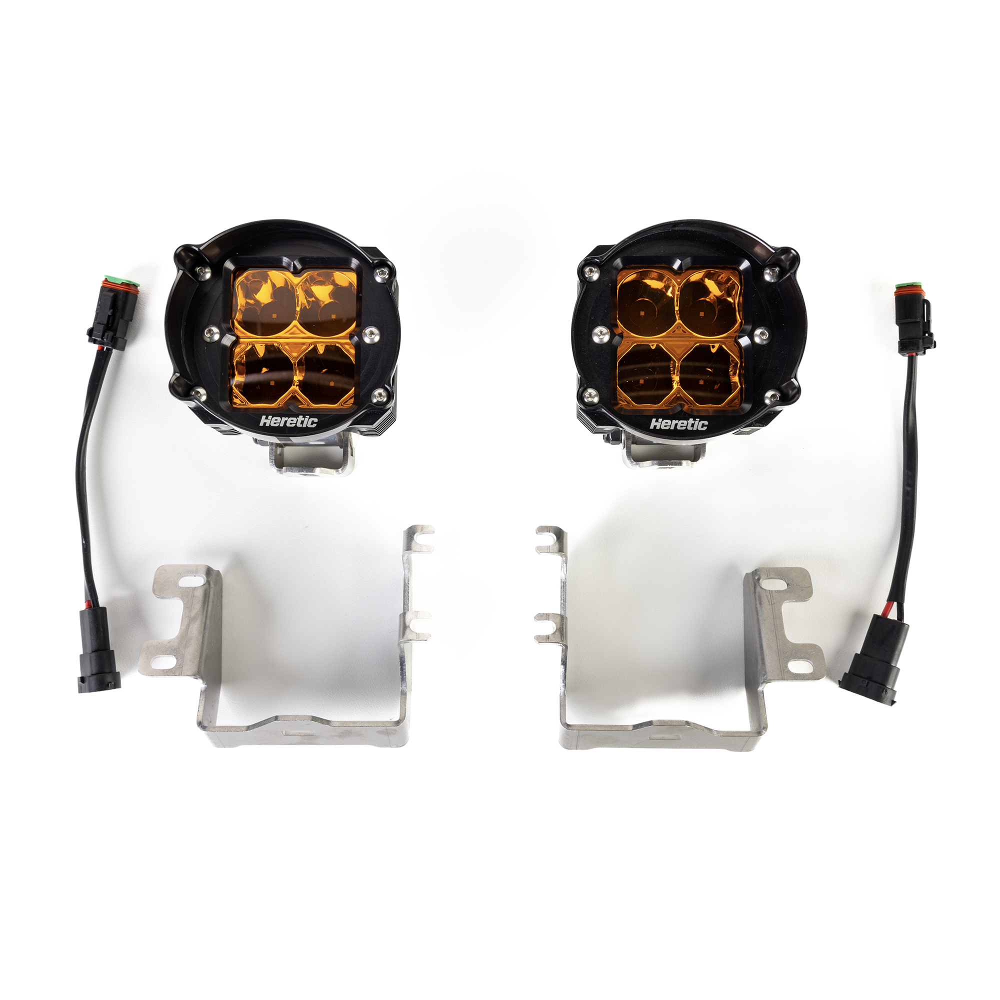 Photo of Toyota 4Runner Fog Light Kit - Amber Lens - 2010+ by Heretic Studio Dealer Portal - Premium Light Bar for UTVs / Side by Sides