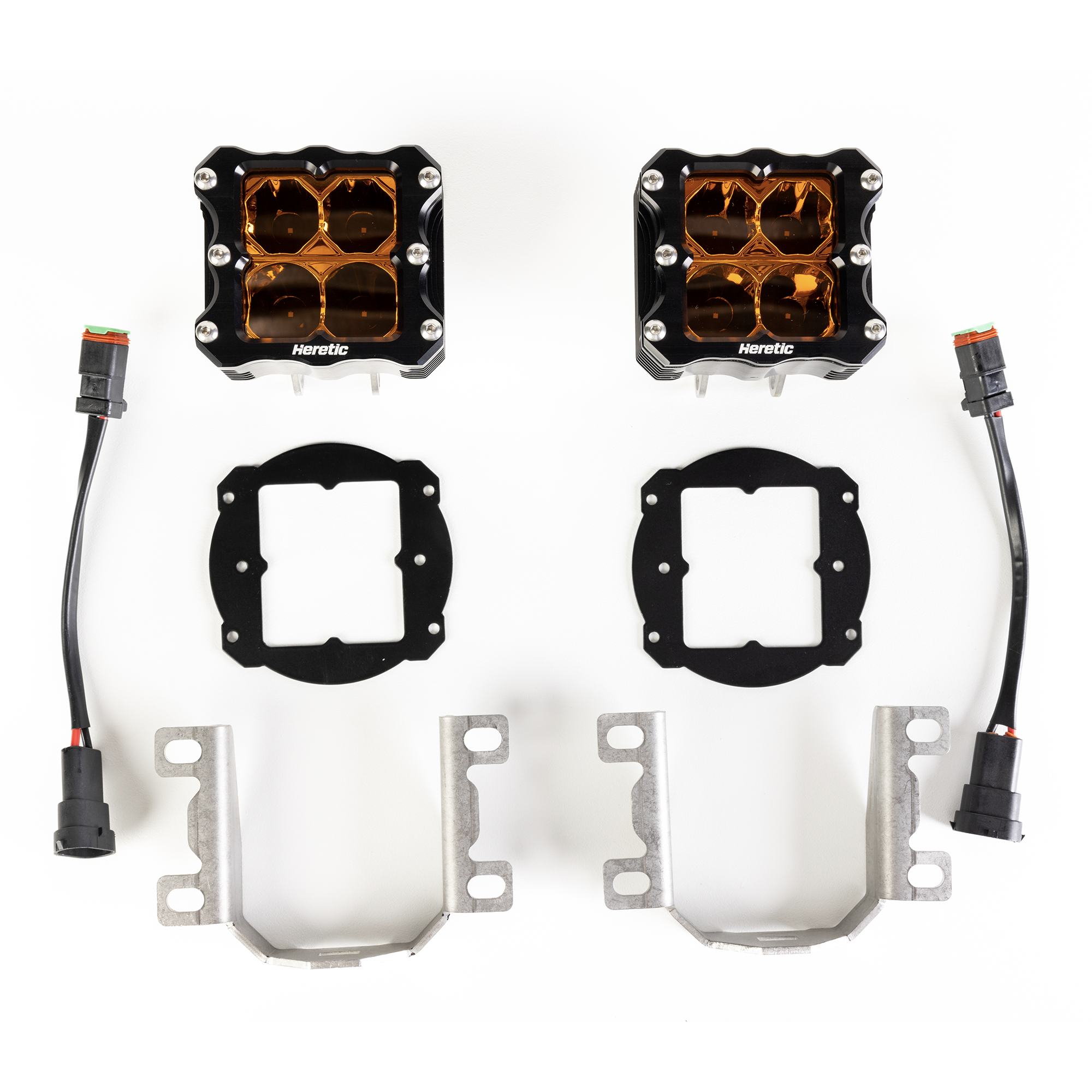 Photo of Subaru Crosstrek ('13-'20) and Outback ('10-'12) Fog Light Kit - Amber Lens by Heretic Studio Dealer Portal - Premium for UTVs / Side by Sides