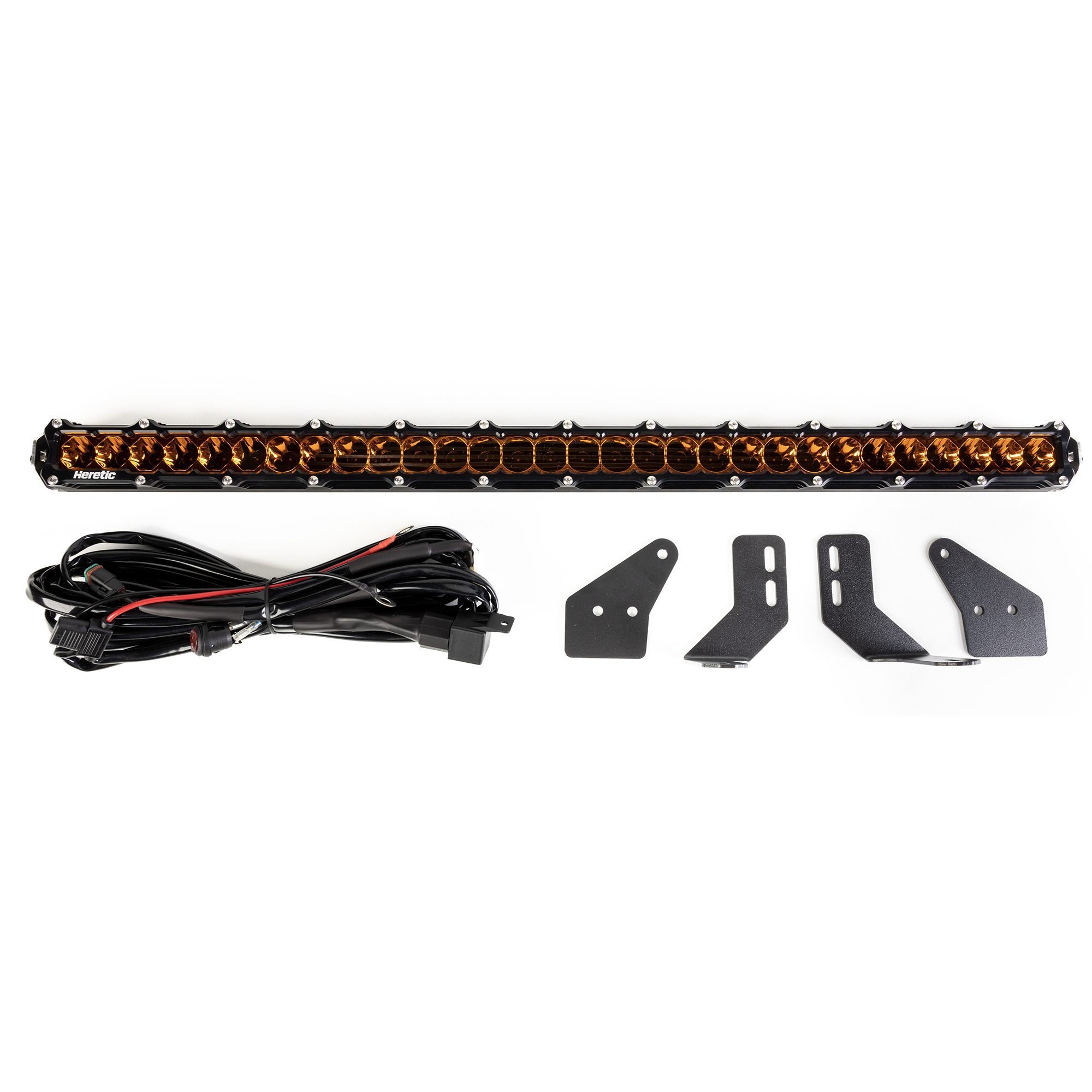 Photo of Ford F150 Raptor (2017-2021) - Behind The Grille 30" LED Light Bar - Amber Lens by Heretic Studio Dealer Portal - Premium for UTVs / Side by Sides