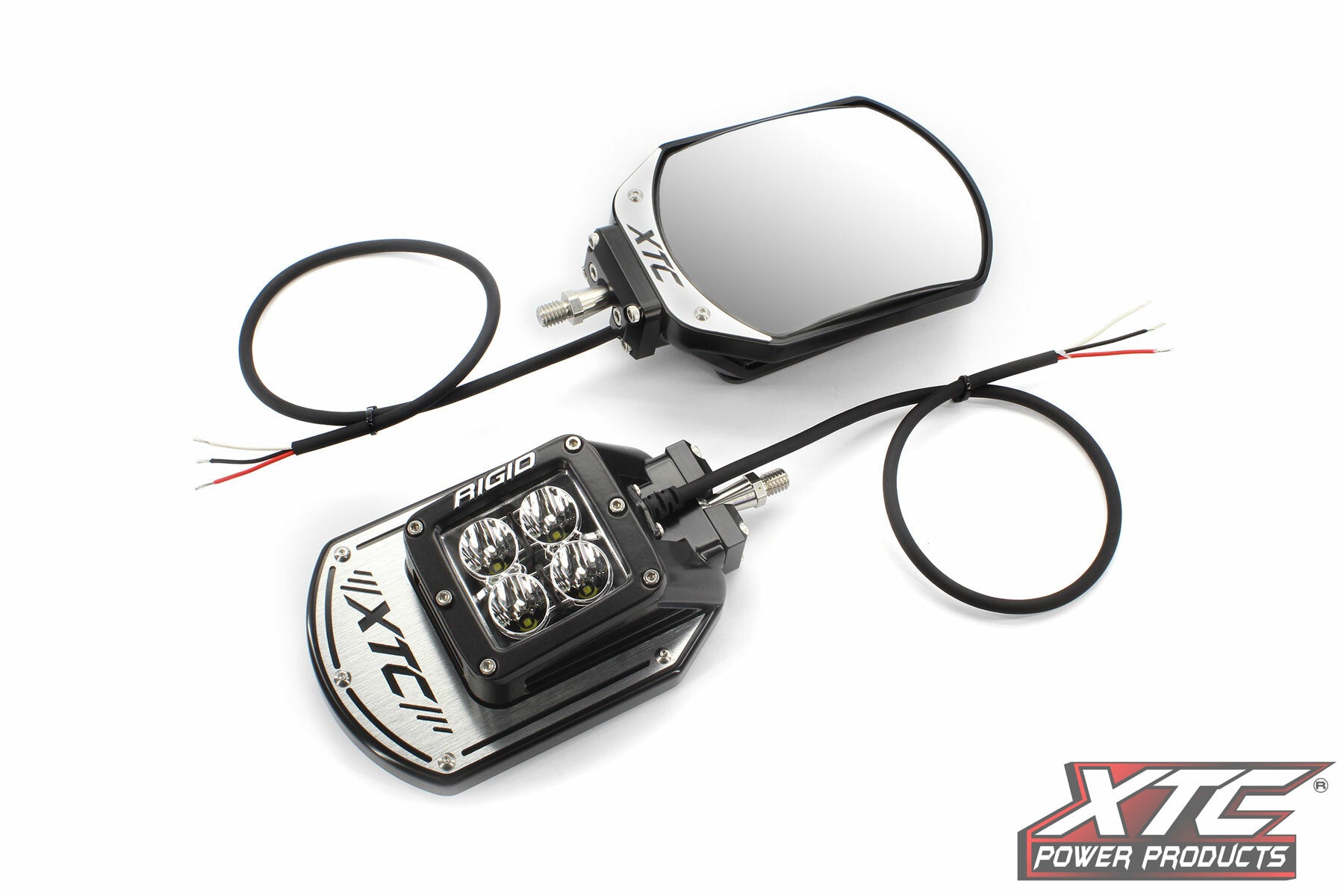 Photo of SIDE MIRRORS THREADED 3/8 IN. STUD by XTC POWER PRODUCTS - Premium Mirrors for UTVs / Side by Sides