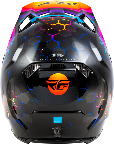 Photo of FORMULA CC TEKTONIC HELMET BLACK/SUNSET LG by FLY RACING - Premium Helmets for UTVs / Side by Sides