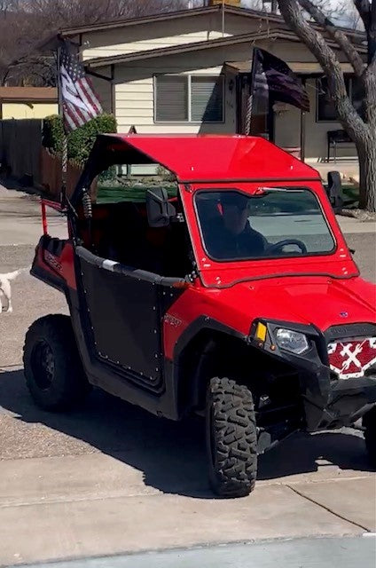 Photo of POLARIS RZR 570 FRONT WINDSHIELD 2012-13 by Dirt Warrior Accessories - Premium Windshields for UTVs / Side by Sides