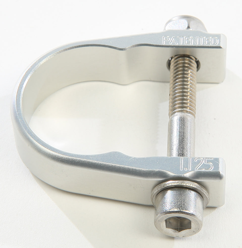 Photo of 1.125" STRAP CLAMP SILVER by AXIA - Premium Clamps for UTVs / Side by Sides
