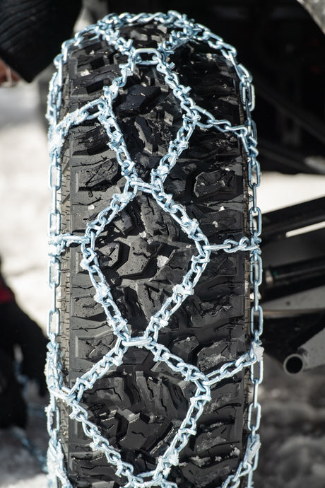 Photo of DIAMOND V-BAR SNOW CHAINS 32" 32X10-14 AND 32X10-15 by SEDONA - Premium Tire/Wheel Accessories for UTVs / Side by Sides
