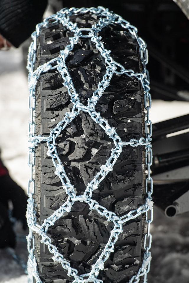 Photo of DIAMOND V-BAR SNOW CHAINS 32" 32X10-14 AND 32X10-15 by SEDONA - Premium Tire/Wheel Accessories for UTVs / Side by Sides