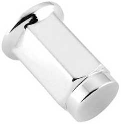 50 Caliber Racing Lug Nuts Flat 3/8 x 24 14mm Hex