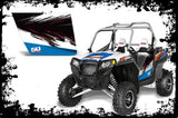 RZR Voodoo Blue Sticker Kit