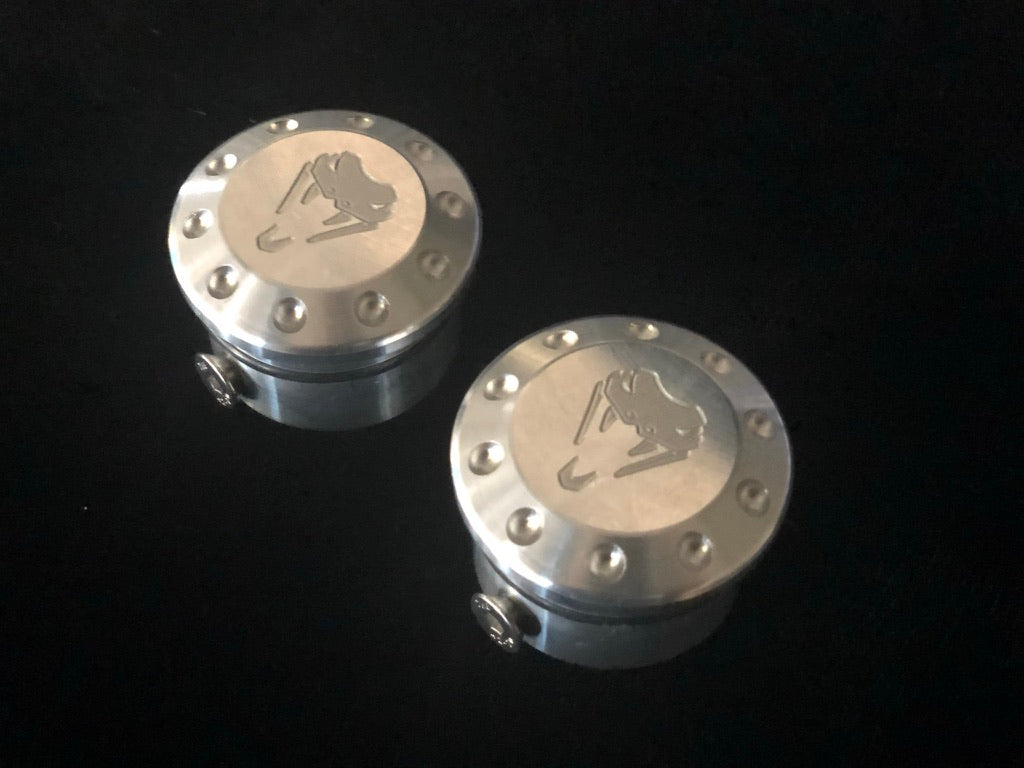 Photo of KRX 1000 Billet Frame Tube Plugs by Viper Machine - Premium for UTVs / Side by Sides