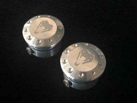 Photo of KRX 1000 Billet Frame Tube Plugs by Viper Machine - Premium for UTVs / Side by Sides