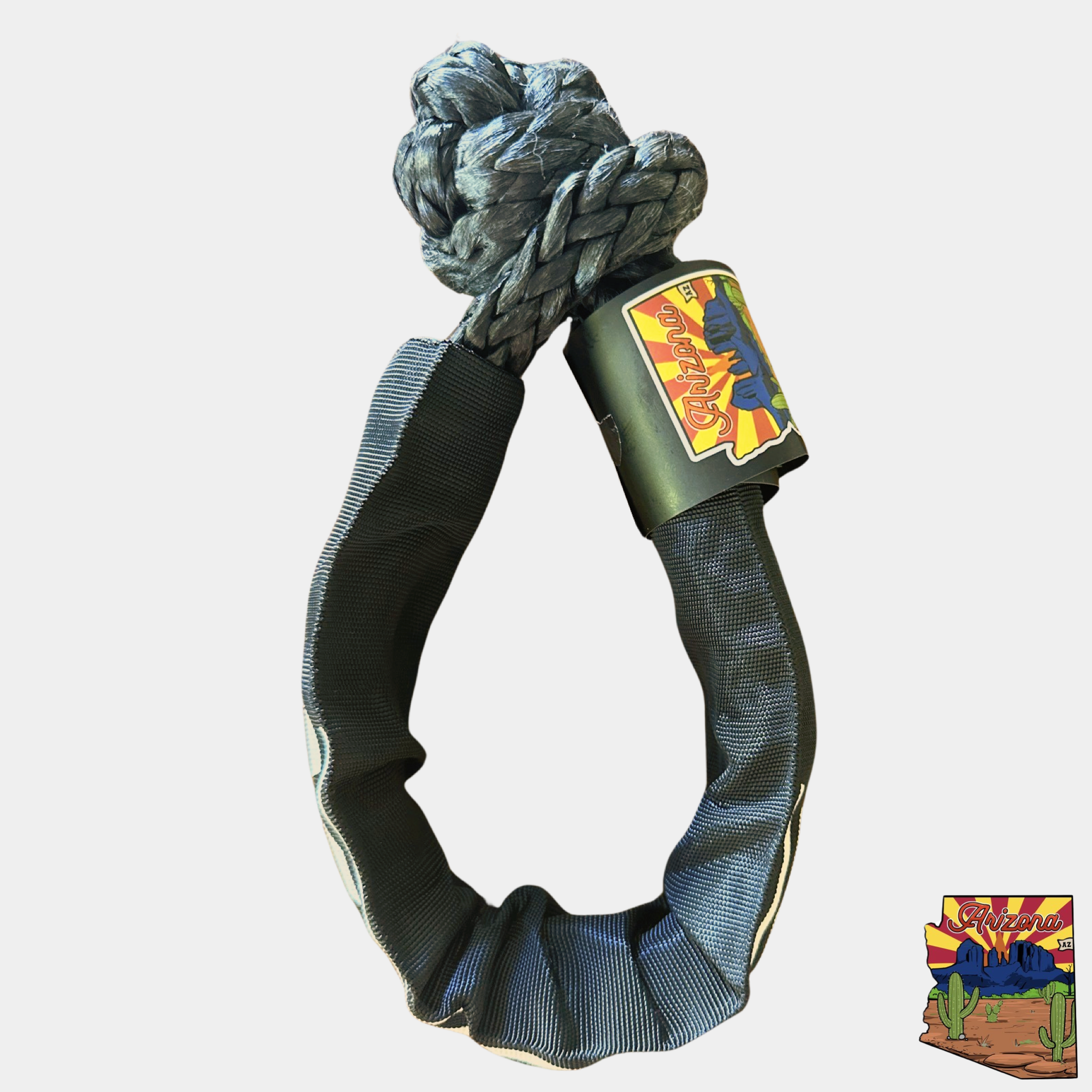 Photo of Soft Shackle 1/2'' x 22'' with sleeve and bag (Single Shackle) (Lifetime Warranty) by MOJAB OFFROAD - Premium for UTVs / Side by Sides