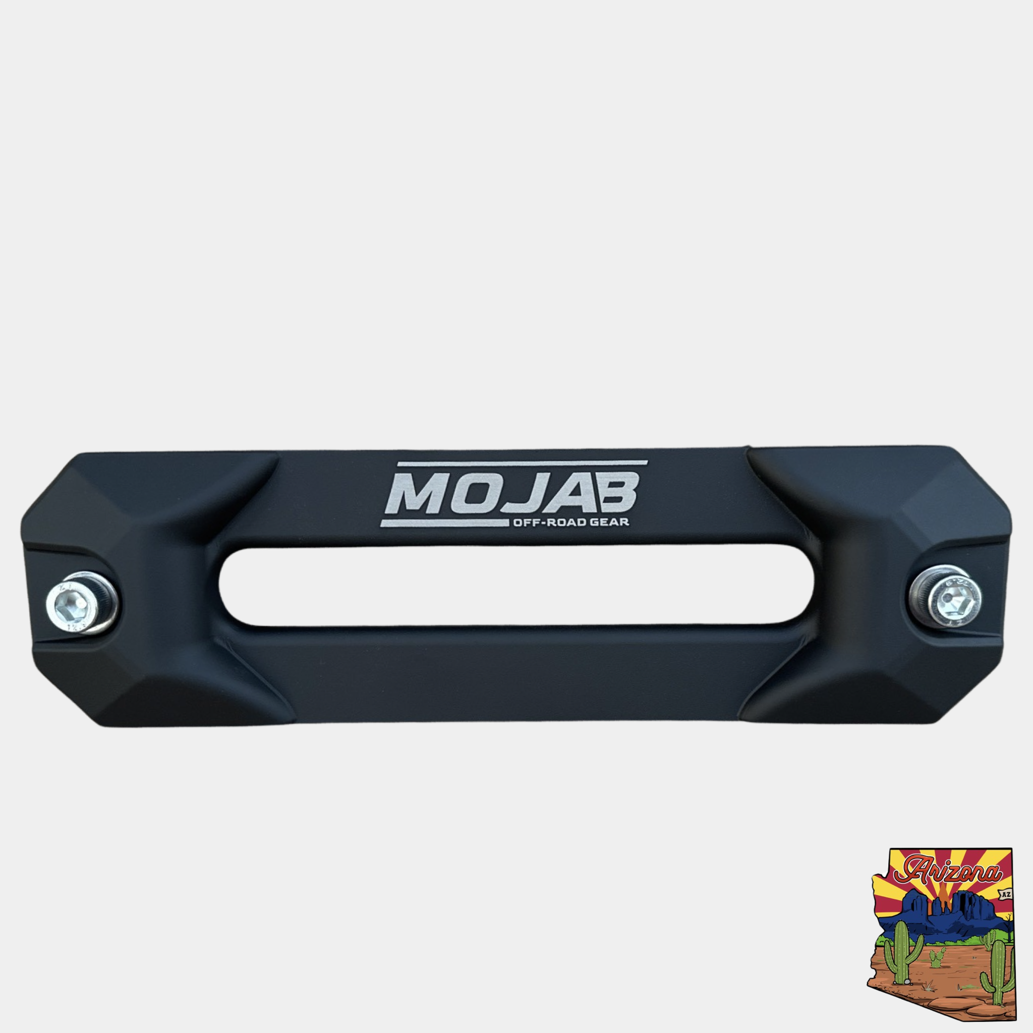 Photo of American Flag Aluminum Recessed Winch Shackle with Fairlead Kit, closed latch (LIFE TIME WARRANTY*) by MOJAB OFFROAD - Premium for UTVs / Side by Sides