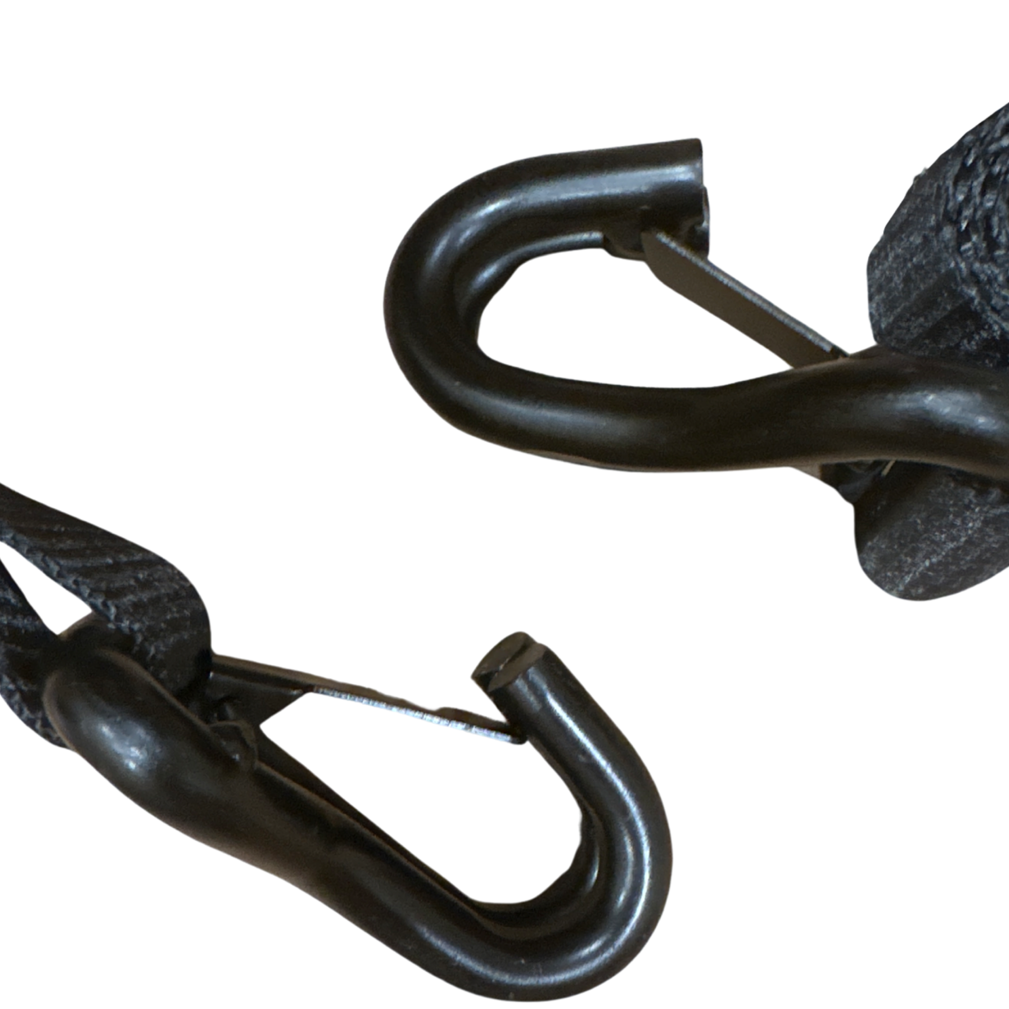 Photo of 2" x 10' Ratchet Tie-Down (Closed hook) and 2'' x 39'' Axle Tie-Down Set (Pack of 4) (Lifetime Warranty) by MOJAB OFFROAD - Premium for UTVs / Side by Sides