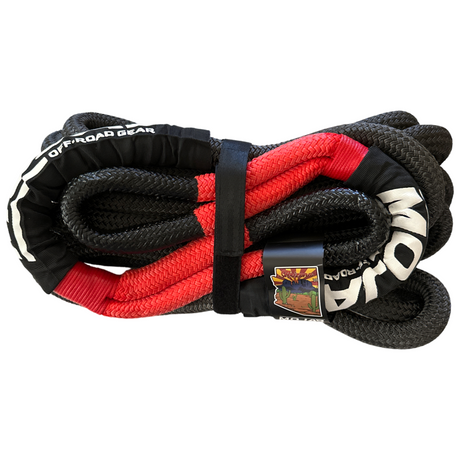 Photo of 7/8'' x 30' Kinetic rope with storage bag (Lifetime Warranty) by MOJAB OFFROAD - Premium Kinetic rope for UTVs / Side by Sides