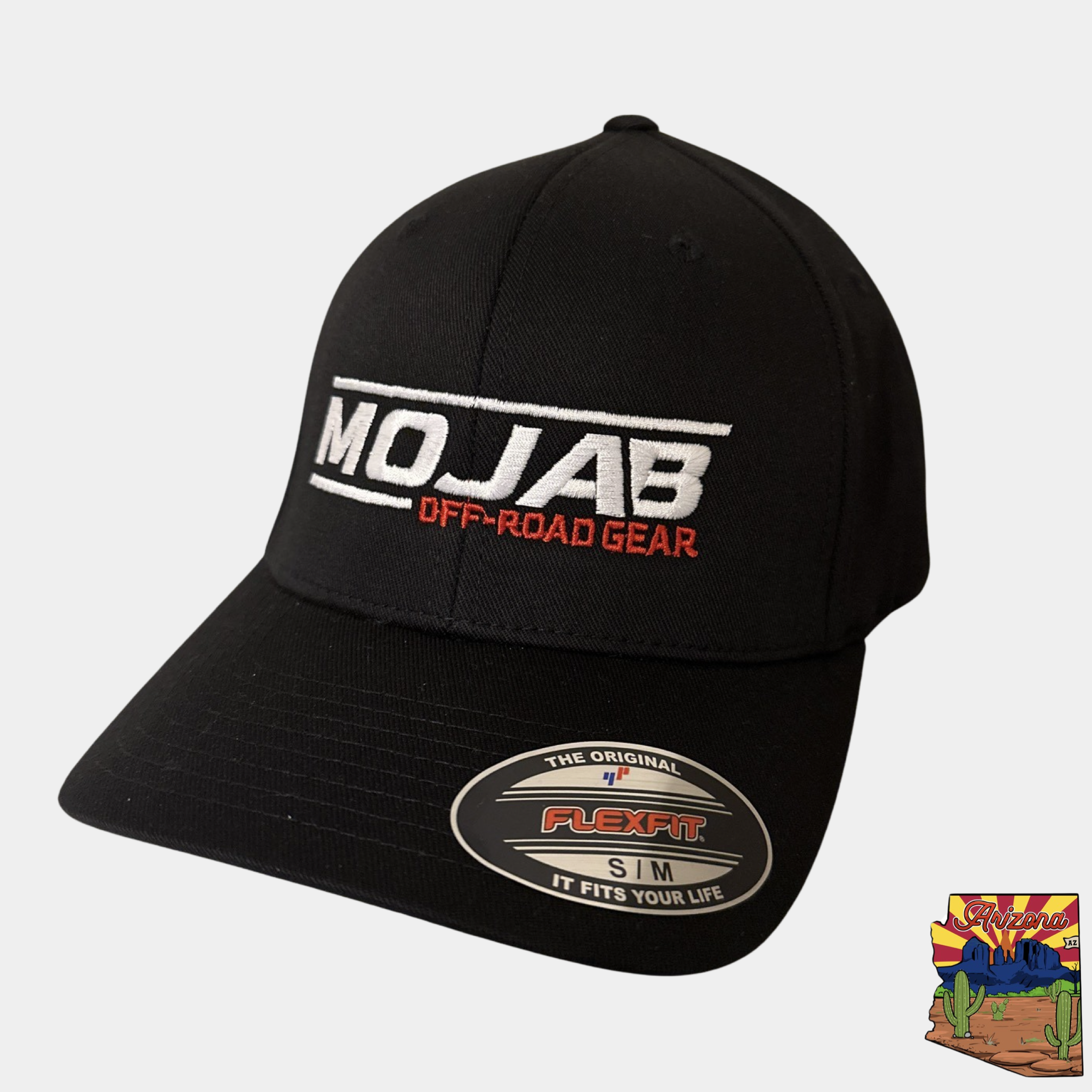 Photo of Mojab Flexfit 6-Panel Cap by MOJAB OFFROAD - Premium for UTVs / Side by Sides