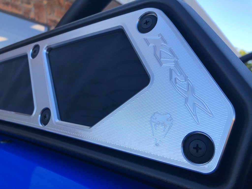 Photo of KRX 1000 Billet 'FrogSkin' Intake Covers by Viper Machine - Premium for UTVs / Side by Sides