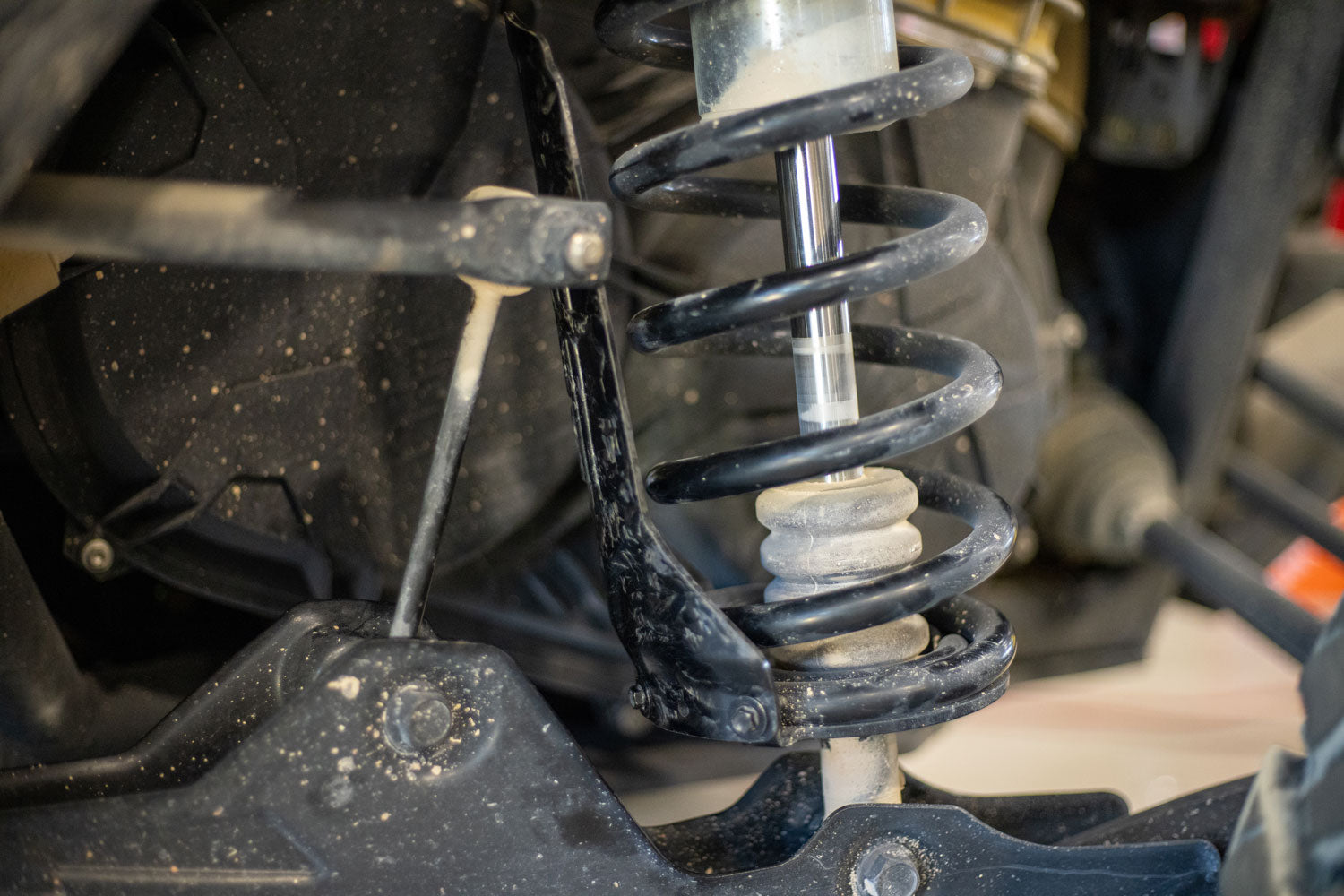 Photo of Carbon Fiber Shock Guard by Super Comp - Premium for UTVs / Side by Sides