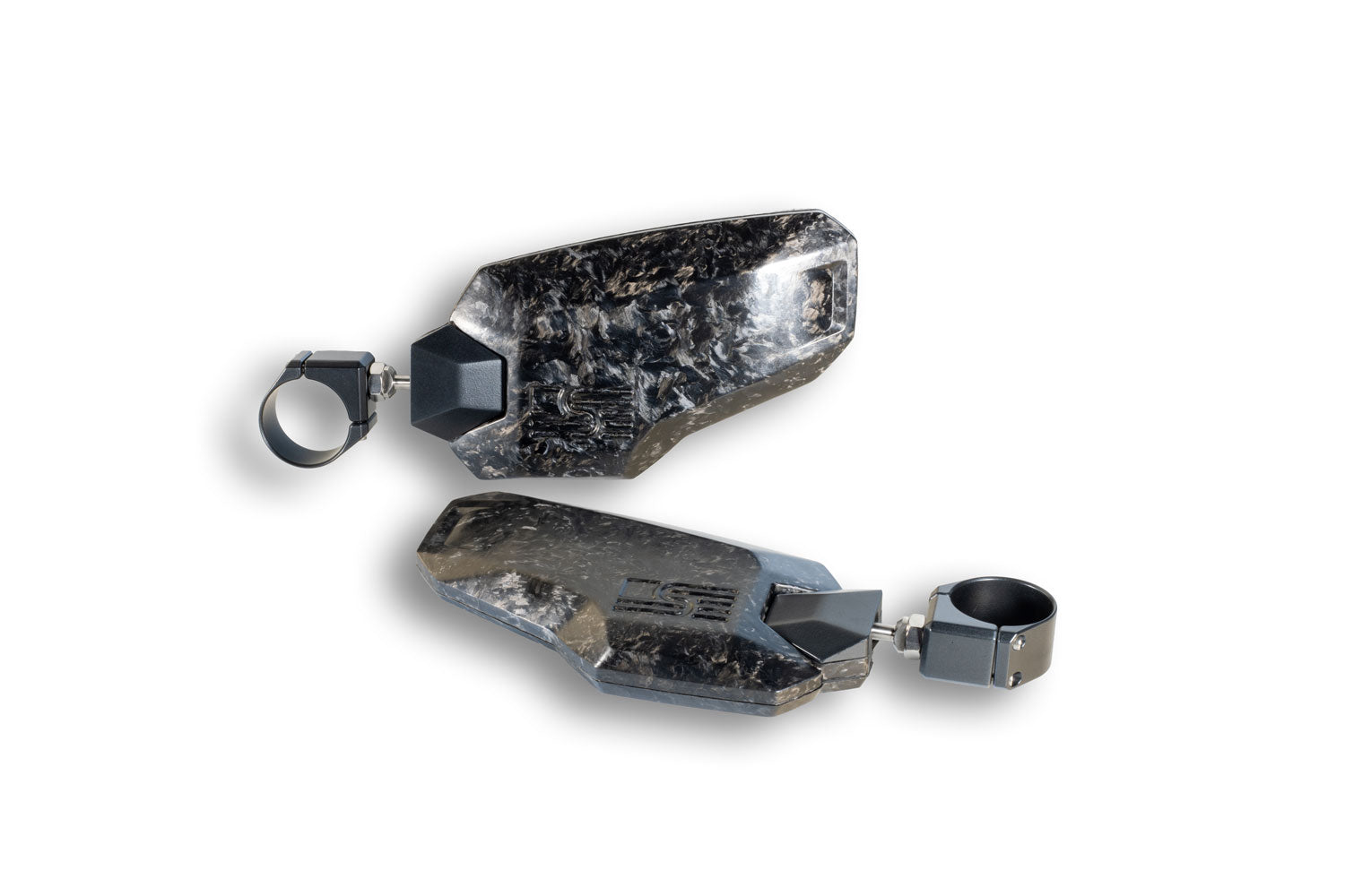 Photo of Carbon Fiber UTV Mirrors – Universal Clamp-On Set by Super Comp - Premium for UTVs / Side by Sides