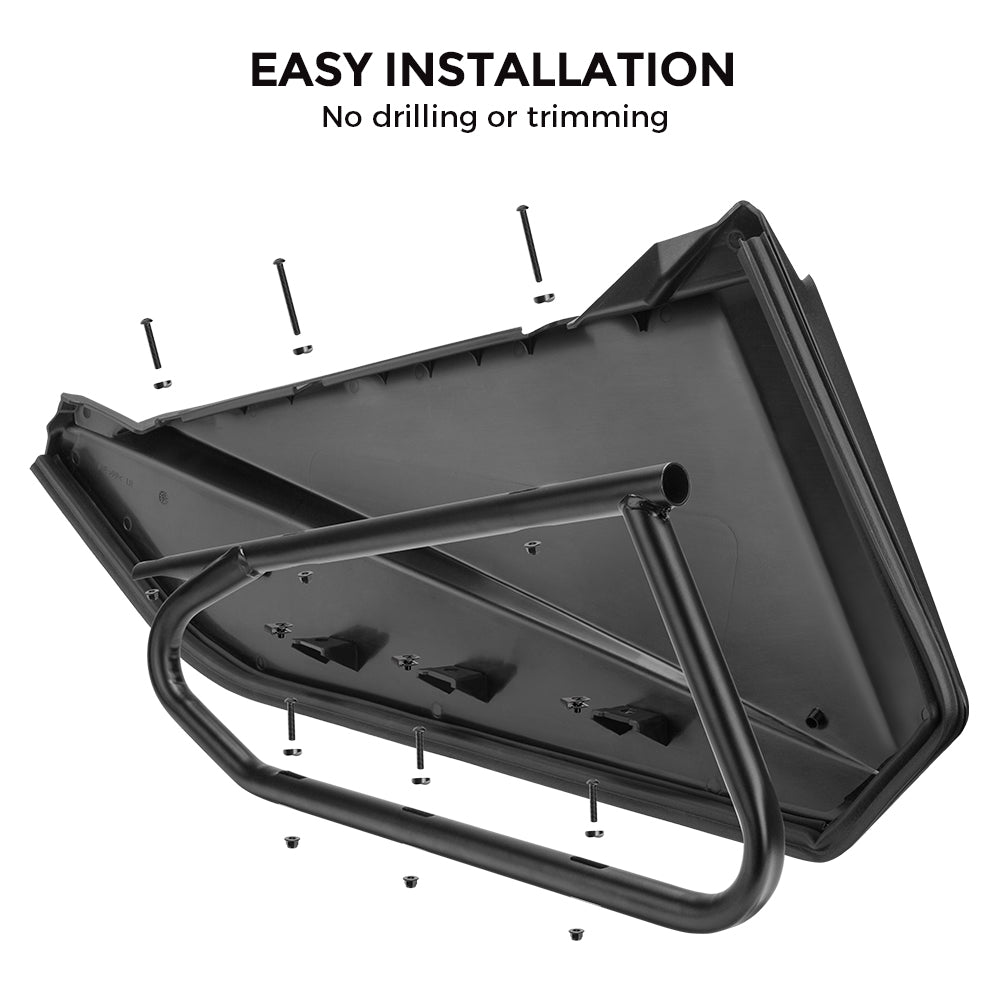 Photo of Kemimoto Front Lower Door Inserts & Plastic Roof For Can-Am Maverick X3 by Kemimoto - Premium for UTVs / Side by Sides