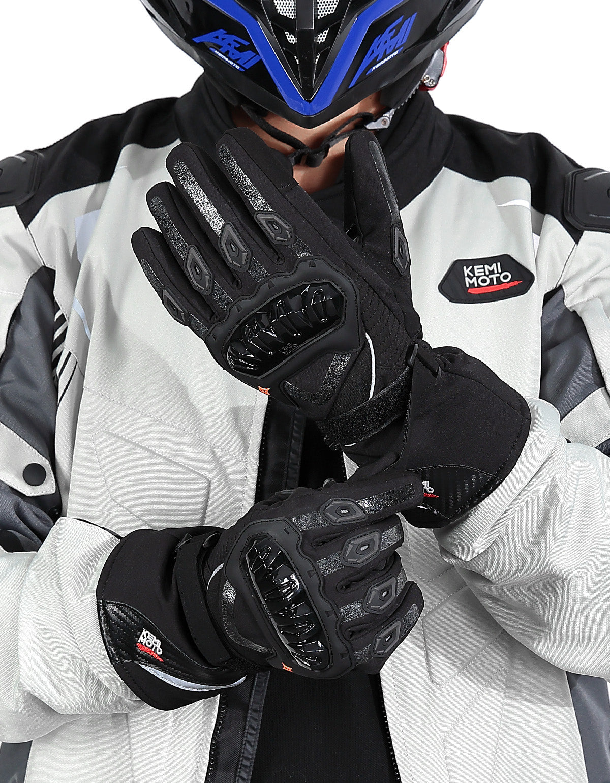 Photo of Motorcycle Winter Warm Gloves by Kemimoto - Premium for UTVs / Side by Sides