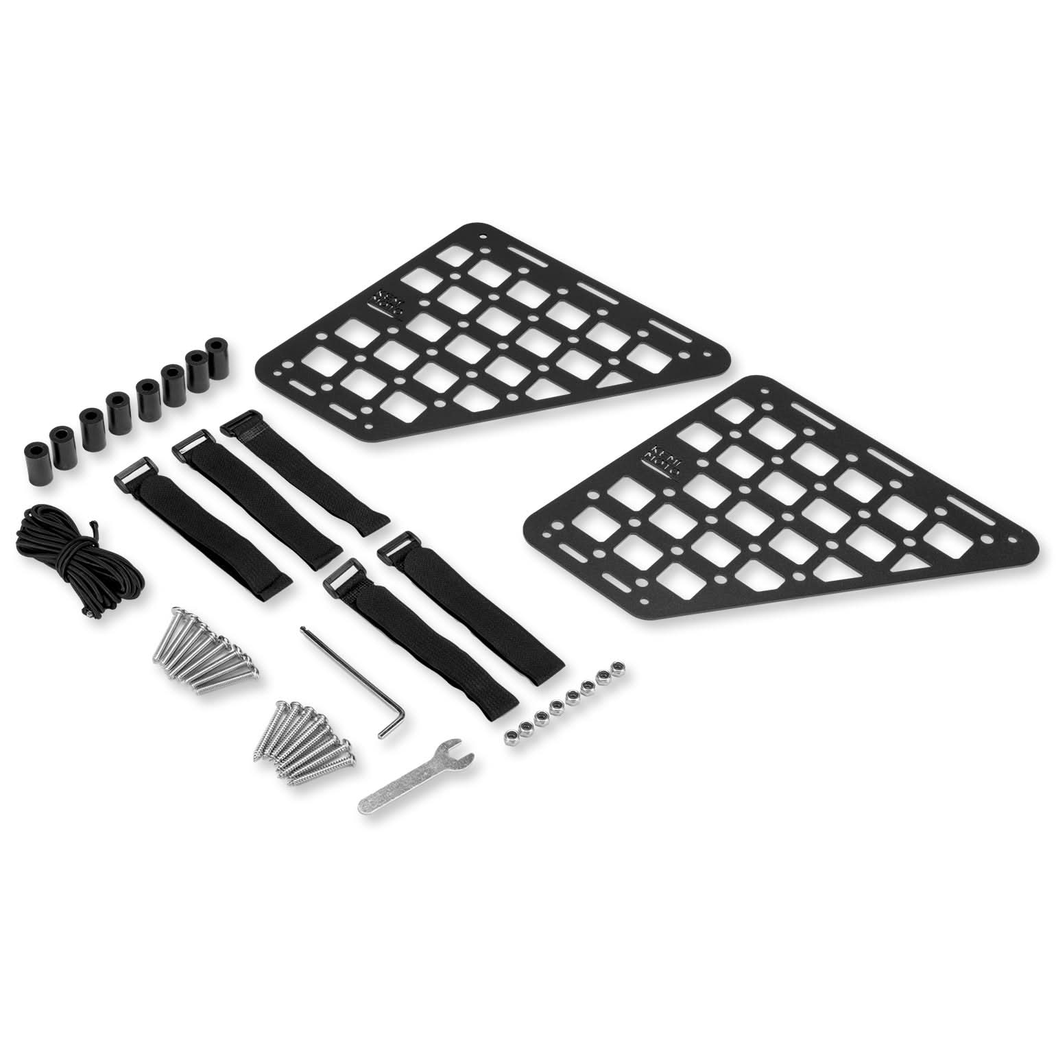 Photo of Seat Side Molle Panels for Polaris Ranger XP 1000 2018-2024 by Kemimoto - Premium for UTVs / Side by Sides