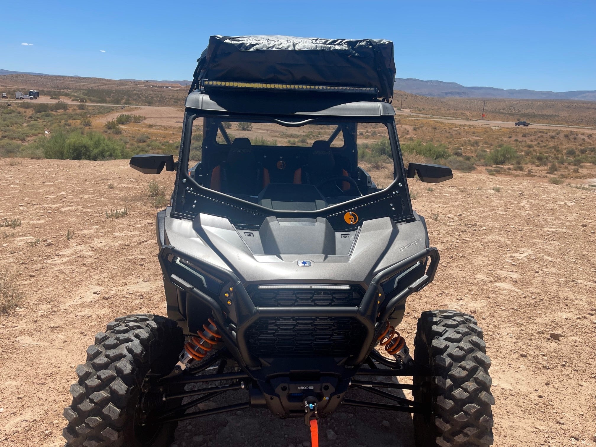 Photo of DIRT WARRIOR Waterproof NOT-SO-DIRTY Roof Top Bag by Dirt Warrior Accessories - Premium STORAGE for UTVs / Side by Sides