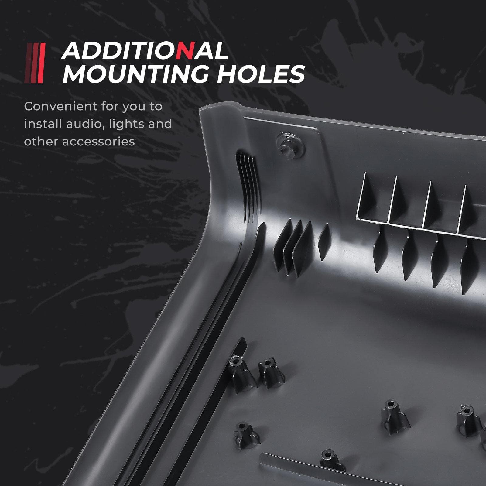 Photo of Plastic Hard Roof 3-Seat for Polaris Ranger XP 1000/ 1000/ XP 900 by Kemimoto - Premium for UTVs / Side by Sides