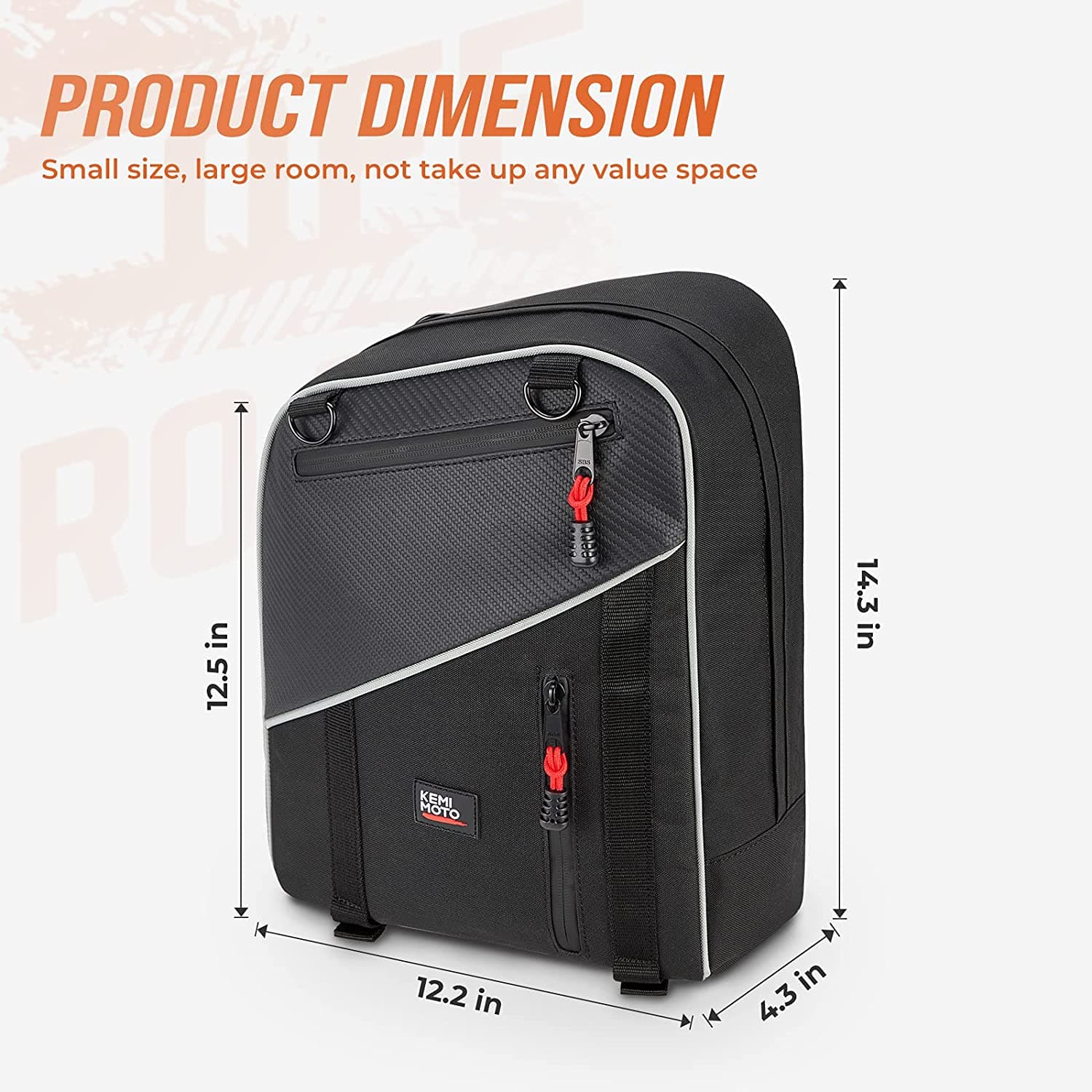 Photo of Removable Central Storage for Can-Am Maverick Sport Max by Kemimoto - Premium for UTVs / Side by Sides