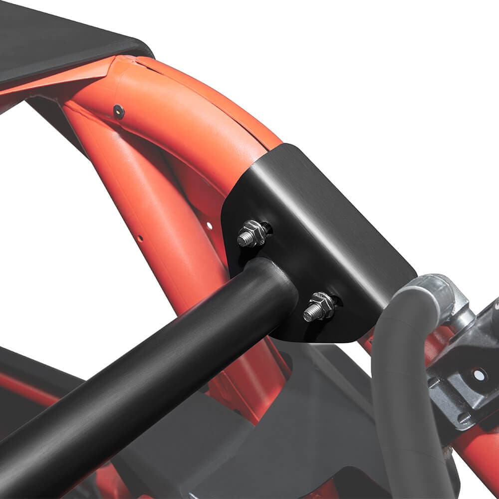 Photo of Tablet Holder & Spare Tire Carrier for Can-Am Maverick X3 by Kemimoto - Premium for UTVs / Side by Sides