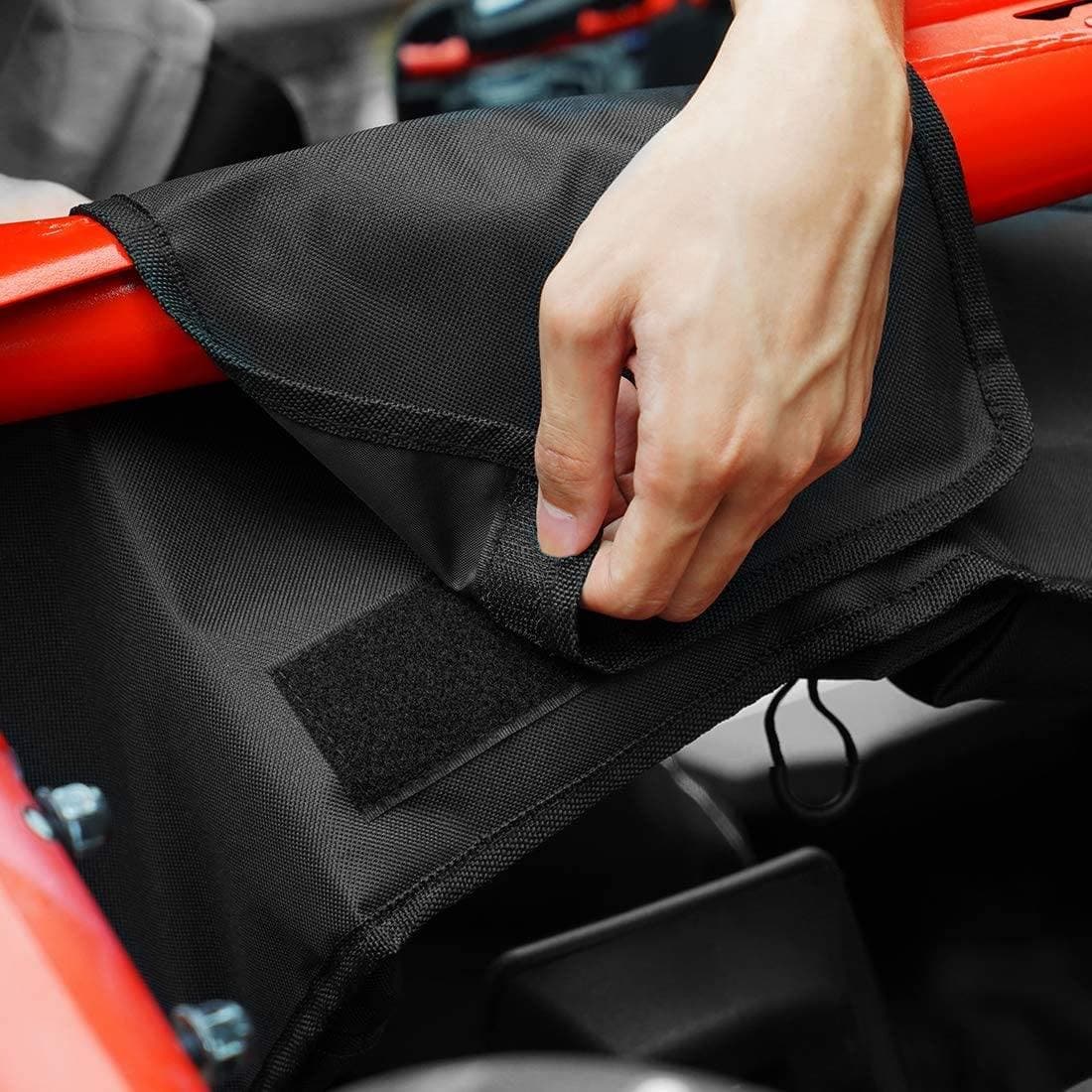 Photo of UTV Universal Roll Cage Organizer Storage Bag by Kemimoto - Premium for UTVs / Side by Sides