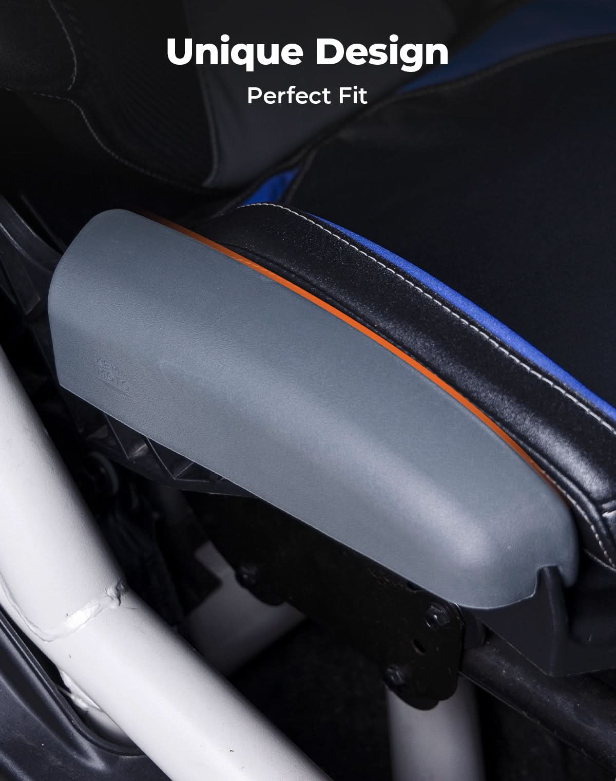 Photo of UTV Seat Side Cushions – Fits 2017–2025 Can-Am Maverick X3 MAX & Maverick R, PU Foam Thigh Suppor by Kemimoto - Premium for UTVs / Side by Sides